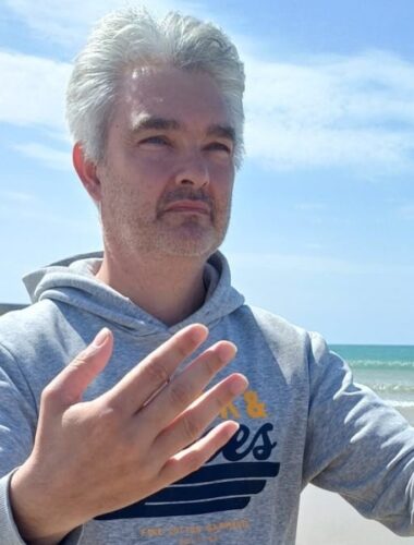Xavier Bénard pratiquant le Neigong.